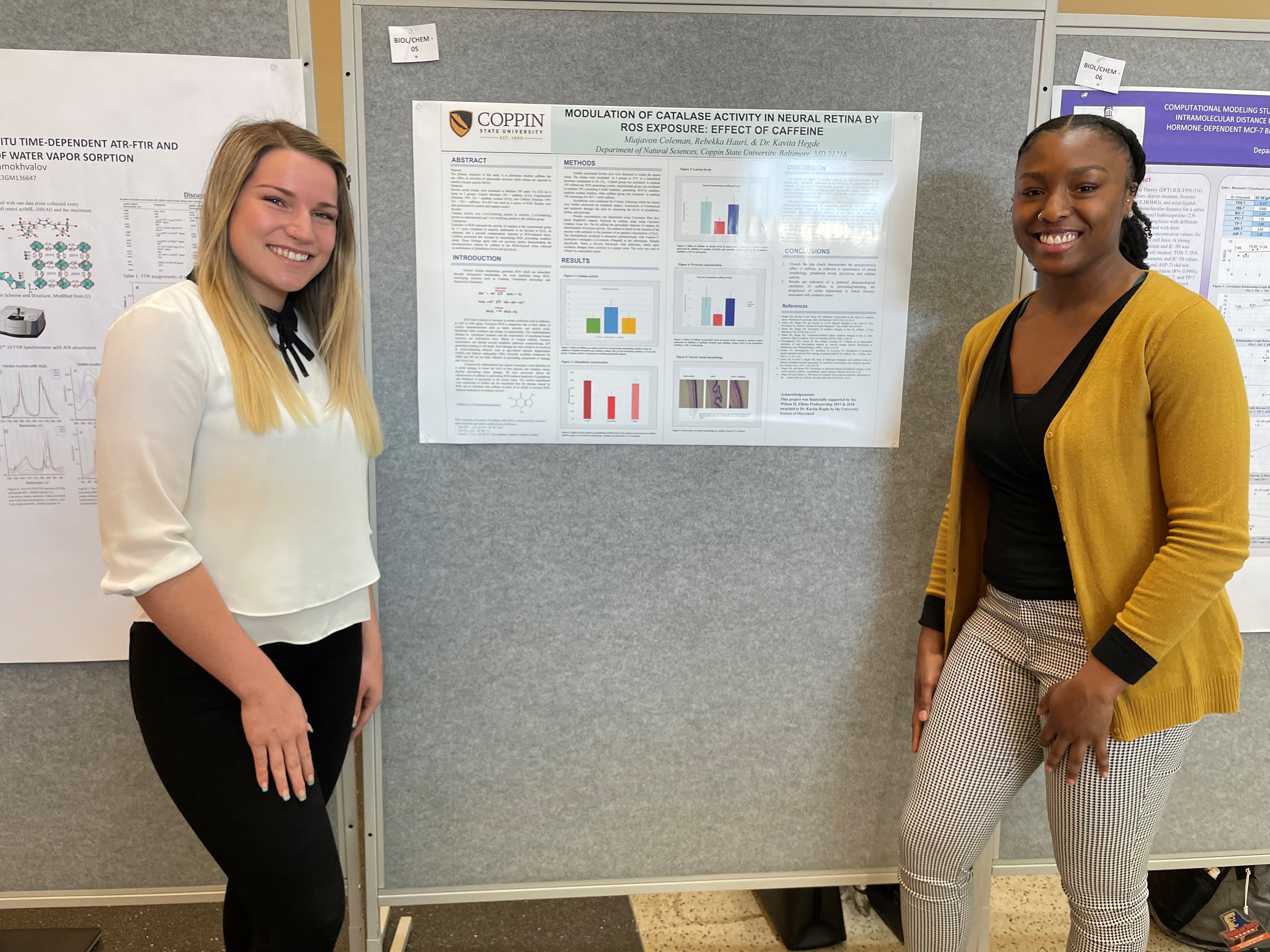 Student research presentation